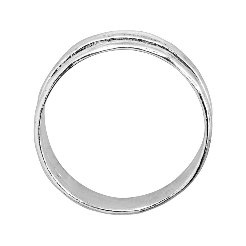 Silpada 'Double Spaced' Two Bar Ring in Sterling Silver, Size 8, Size 8 - Image 3